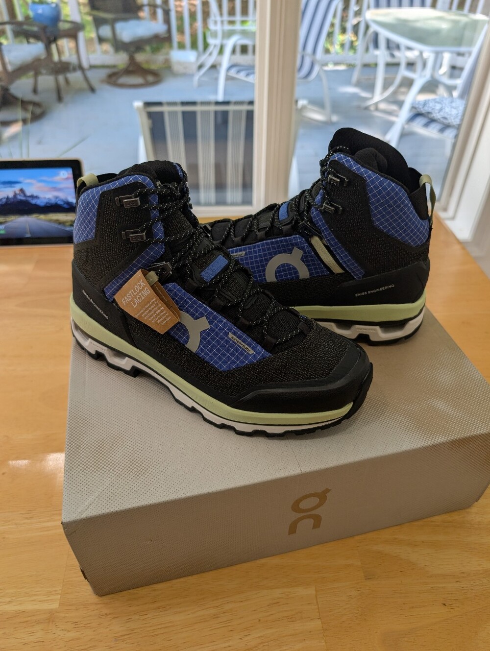On Running Cloudrock Waterproof Hiking Boots Cloudalpine